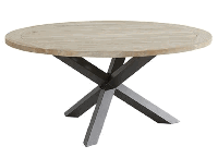 Louvre Dining Tuintafel dia 160 cm - Aluminium - Taste