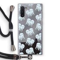 Octopussen: Samsung Galaxy Note 10 Transparant Hoesje met koord
