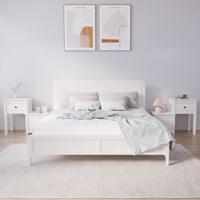 Nachtkastjes 2 st 79,5x38x65,5 cm massief grenenhout wit - thumbnail
