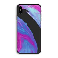 Zweverige regenboog: iPhone XS Biologisch afbreekbaar hoesje