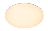 Lucide OLSON - Plafonnière Badkamer - Ø 35 cm - LED - CCT - 1x36W 3000K/6500K - IP44 - Opaal