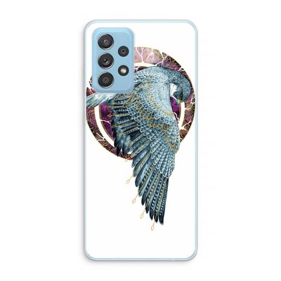 Golden Falcon: Samsung Galaxy A73 Transparant Hoesje