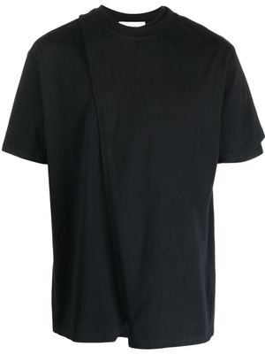 AMBUSH t-shirt à détail de découpes - Noir