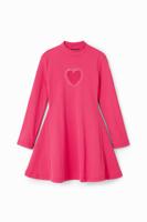 Jurk met hartvormige cut-out - RED - 11/12