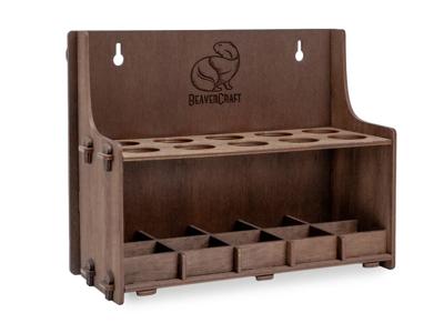 Beavercraft BeaverCraft TH10 gereedschapshouder voor 10 Carving messen