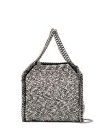 Stella McCartney sac cabas Falabella en tweed - Noir