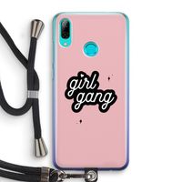 Girl Gang: Huawei P Smart (2019) Transparant Hoesje met koord