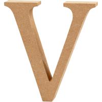 Creativ Company Letter V MDF 8cm, 1st.