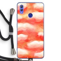 Lichte Wolken: Honor Note 10 Transparant Hoesje met koord Lichte Wolken: Honor Note 10 Transparant Hoesje met koord