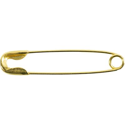 Creativ Company Veiligheidsspelden, l: 22 mm, dikte 0,6 mm, goud, 500 stuk/ 1 doos