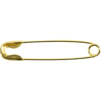 Creativ Company Veiligheidsspelden, l: 22 mm, dikte 0,6 mm, goud, 500 stuk/ 1 doos