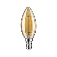 Paulmann 28704 LED-lamp Energielabel F (A - G) E14 Kaars 2.6 W = 26 W Goud (Ø x h) 35 mm x 98 mm 1 stuk(s) - thumbnail