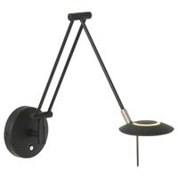 Steinhauer Zwarte leeslampZodiac LED voor aan de wand - 2110ZW