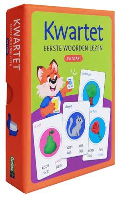 Kwartet - Eerste woorden lezen (Kaartspellen)