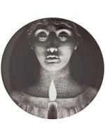 Fornasetti assiette imprimée - Noir