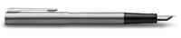 Waterman vulpen Allure Chrome fijne punt, inclusief 6 inktpatronen, op blister