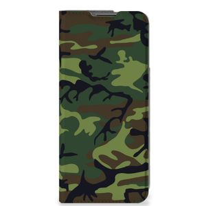 OnePlus Nord CE 2 5G Hoesje met Magneet Army Dark