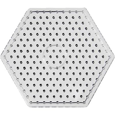 Creativ Company Onderplaat, zeskant, afm 17,5x17,5 cm, jumbo, helder, 1 stuk