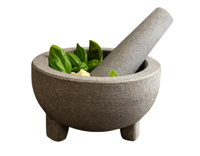 Cookinglife Vijzel op voet Organic Graniet ø 14.5 cm Cookinglife Vijzel op voet Organic Graniet ø 14.5 cm
