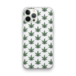 Weed: iPhone 12 Pro Max Transparant Hoesje