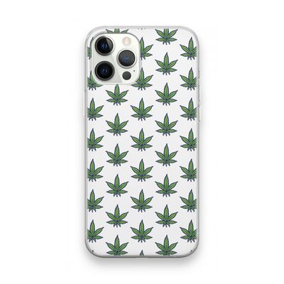 Weed: iPhone 12 Pro Max Transparant Hoesje