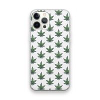 Weed: iPhone 12 Pro Max Transparant Hoesje