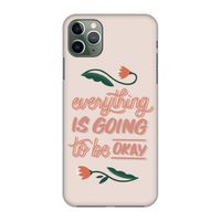 Optimistic flower girl: Volledig geprint iPhone 11 Pro Max Hoesje
