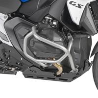 GIVI Valbeugel, Valbeugels voor de moto, TN5143SL Grijs gepoedercoat staal onderzijde GIVI Valbeugel, Valbeugels voor de moto, TN5143SL Grijs gepoedercoat staal onderzijde