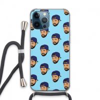 Drake Away: iPhone 13 Pro Max Transparant Hoesje met koord