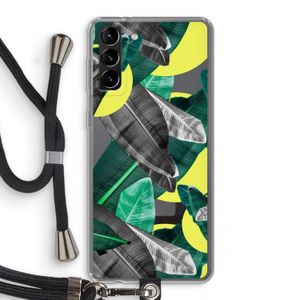 Fantasie jungle: Samsung Galaxy S21 Plus Transparant Hoesje met koord