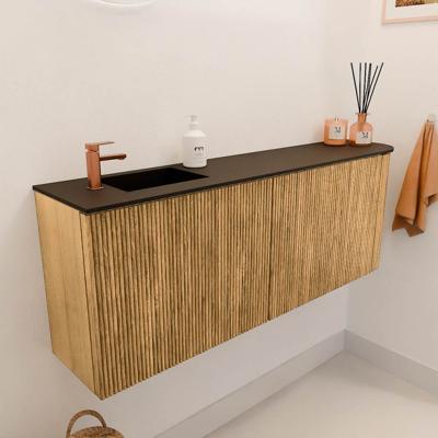 Toiletmeubel Mondiaz Joya | 111.6 cm | Meubelkleur Oak | Faye wastafel Urban Links | 1 kraangat Toiletmeubel Mondiaz Joya | 111.6 cm | Meubelkleur Oak | Faye wastafel Urban Links | 1 kraangat