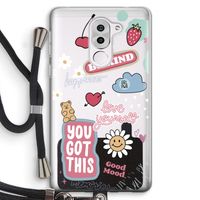 Positivity: Honor 6X Transparant Hoesje met koord