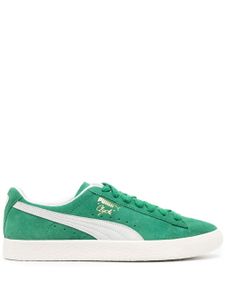 PUMA baskets Clyde en daim - Vert