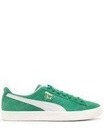 PUMA baskets Clyde en daim - Vert - thumbnail