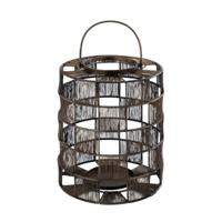 PTMD lantaarn stenn s metaal messingkleurig 30 cm | 2 stuks