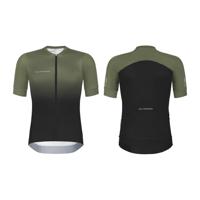 Superior race jersey ss heren maat s olijf/zwart
