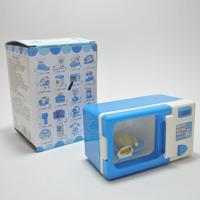 Kinderen mini leuke magnetron oven Pretend rol spelen speelgoed educatieve voor kinderen keuken speelgoed (blauw)