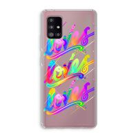 Loves: Samsung Galaxy A51 5G Transparant Hoesje