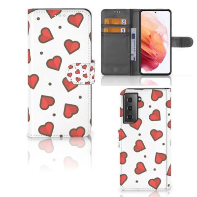 Samsung Galaxy S21 | Telefoon Hoesje | Hearts