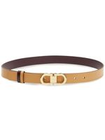 Ferragamo ceinture réversible à boucle Gancini - Tons neutres