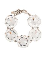 Moschino bracelet serti de cristaux - Argent