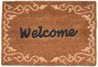 Deurmat kokos relief welcome l40b59 - Esschert design