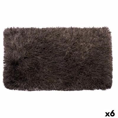 Tapijt Grijs Katoen Polyester 50 x 2 x 80 cm (6 Stuks)