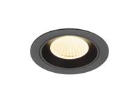 SLV InbouwspotNuminos M zwart 3000K - 40gr - 1009616