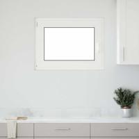 Kelderraam "RISOR" 90x70 cm draai-kiep DIN links antraciet