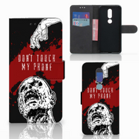 Nokia 7.1 Portemonnee Hoesje Zombie Blood - thumbnail