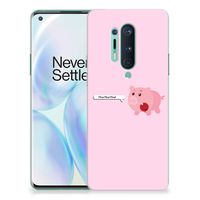 OnePlus 8 Pro Telefoonhoesje met Naam Pig Mud