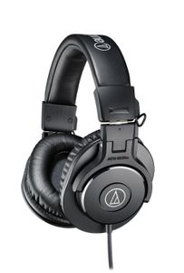 Audio-Technica ATH-M30X hoofdtelefoon/headset Hoofdtelefoons Bedraad Hoofdband Muziek Zwart