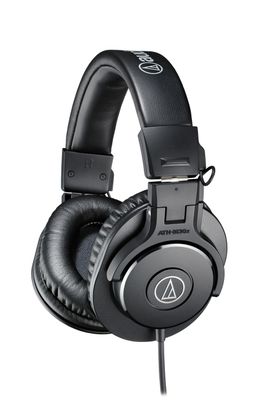 Audio-Technica ATH-M30X hoofdtelefoon/headset Hoofdtelefoons Bedraad Hoofdband Muziek Zwart