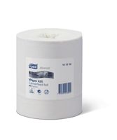 Tork Advanced Wiping Plus poetspapier, centerfeed, 2-laags, systeem M2, wit, pak van 6 rollen - thumbnail